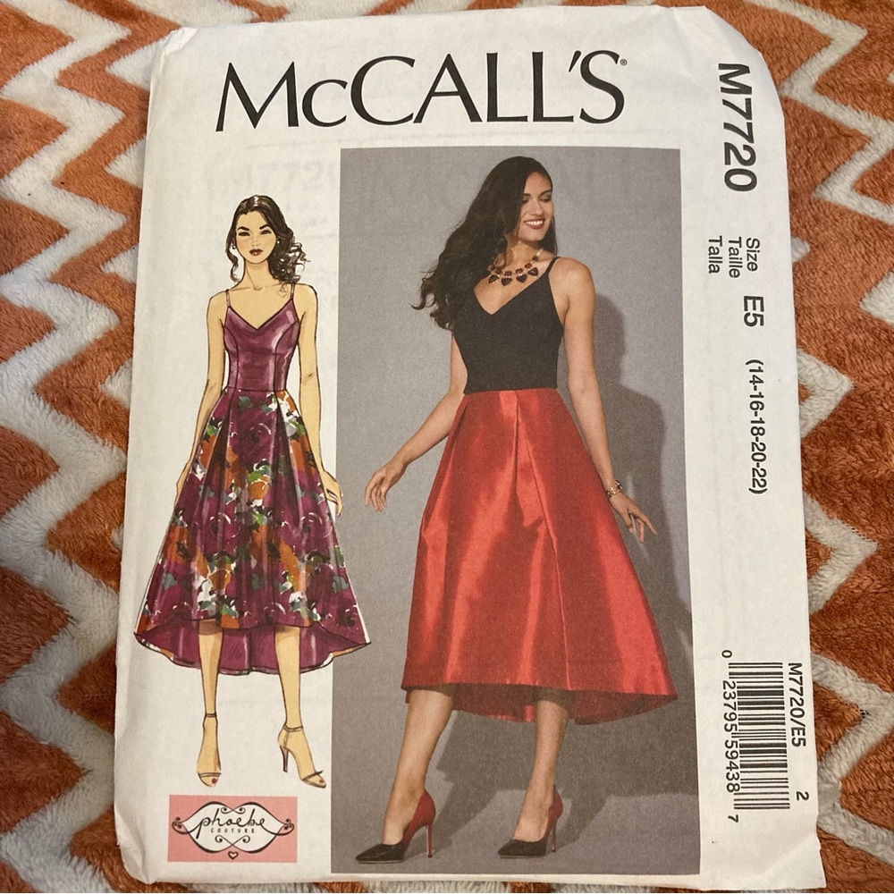 McCall’s Sewing Pattern 7720